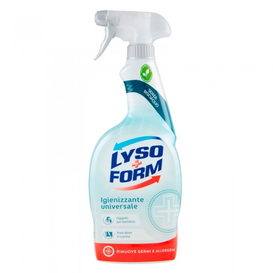 Igienizzante Universale Spray Senza Risciacquo 750 ml Lysoform