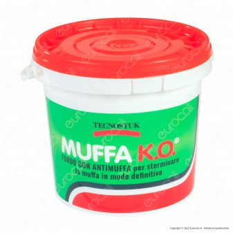 MUFFA KO LT.3 fondo antimuffa pronto all'uso bianco