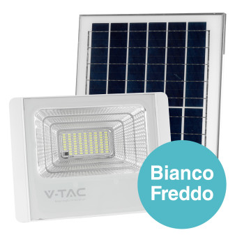 VT-40W Faro LED 16W IP65 Pannello Solare con Telecomando V-Tac