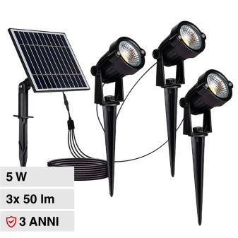 Lampade con Pannelli Solari a LED: Vendita Online