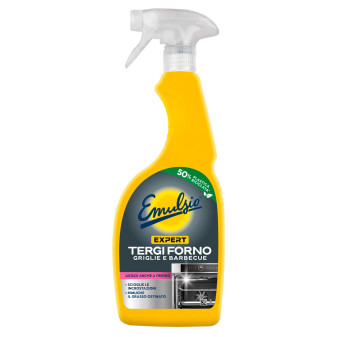 Emulsio Expert TergiForno Spray Mousse Detergente per Forno Griglie Barbecue...