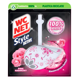 WC Net Style Active Profumo Pink Harmony Rimuove Germi e Batteri Fino a 300...