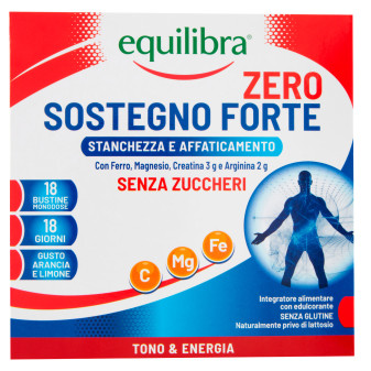 Equilibra Sostegno Forte Zero Integratore Alimentare Stanchezza e...