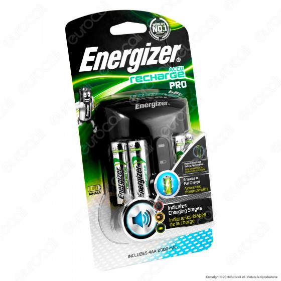 Acquista Energizer Accu Recharge Pro Caricabatterie