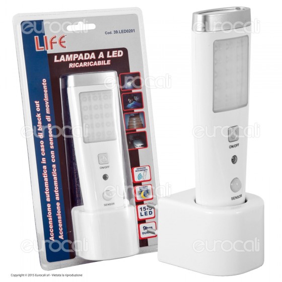 Acquista Life Lampada a LED con Funzione Torcia Lampada