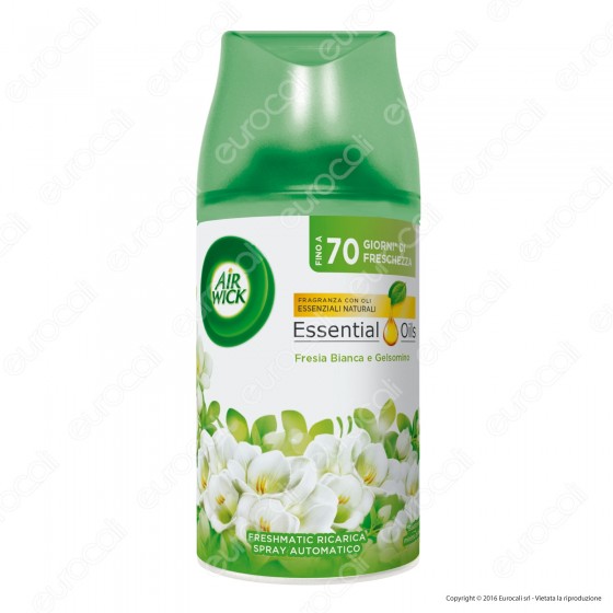 Deodorante Spray Profumo Ambiente Ricarica Compatibile per Air Wick da  250ml