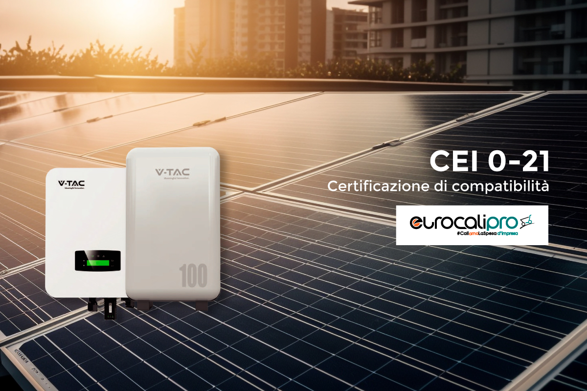 VTAC Certificazione CEI 0-21 Inverter