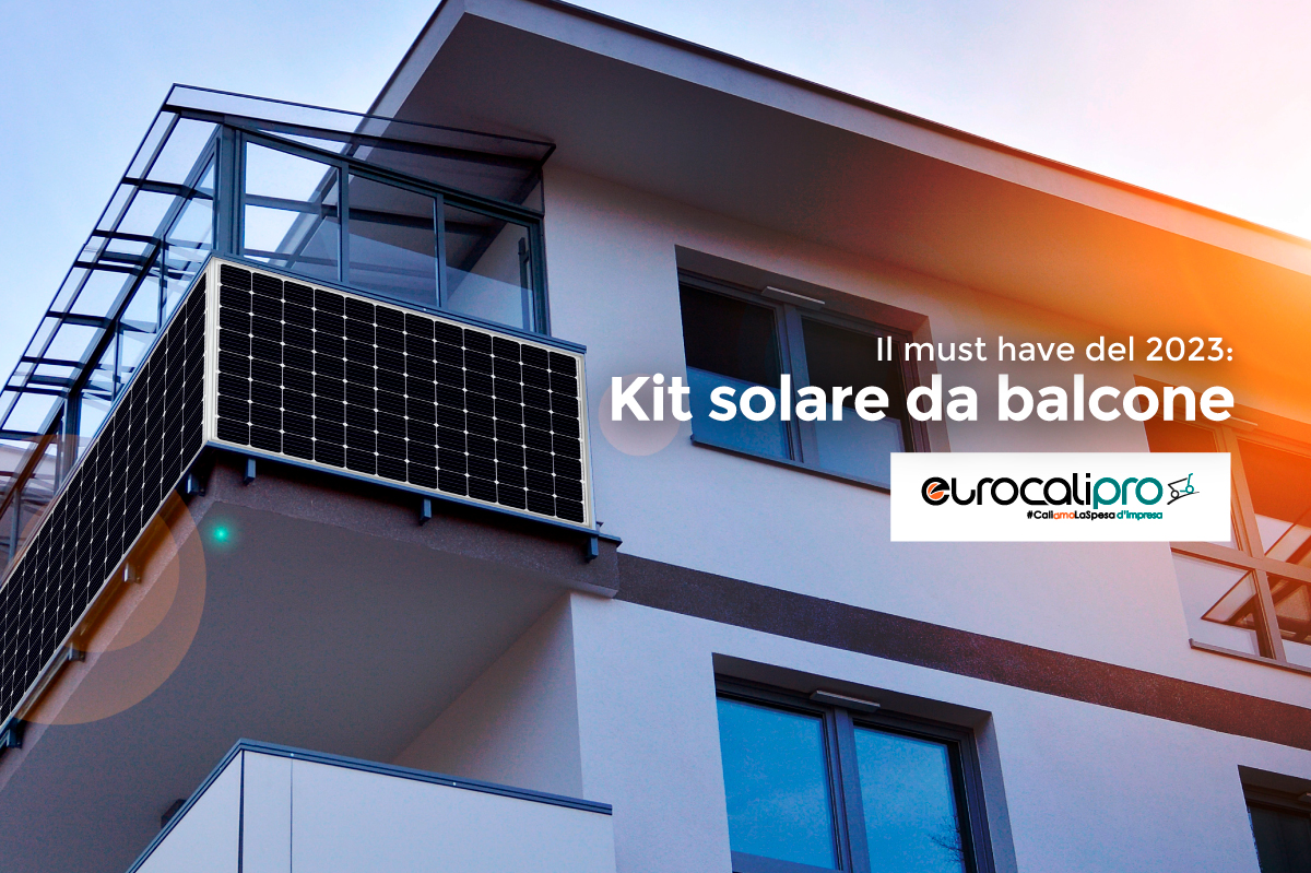 Kit fotovoltaico da balcone, un guadagno assicurato!